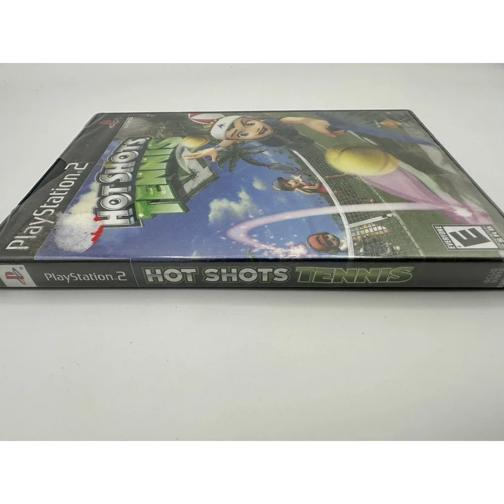 Hot Shots Tennis PS2 Sony PlayStation 2 Black Label Shrink Wrapped NTSC - New